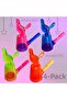 4-Piece Watery Nightingale Watery Canary Bird Sounding Whistle Toy