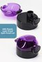 Water Bottle Tritan Wide Mouth Water Bottle Stay Hydrated Sports Bottle Water Bottle Bpa-Free 630 ml Purple 0102 - 5