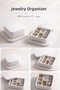 Jewelry Organizer |   Multi-Compartmentalized |   Portable |   Travel Size I Jewelry Box