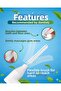 L-Shaped Interdental Brush 10 Pieces White Color Interdental Brush Set 0.4 mm Dental Care Interdental - 2