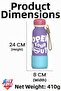 Patterned 550 ml Leak-Proof Stainless Steel Thermos Flask with Straw and Hand Strap, Bpa-Free 550ml - 2