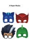 Pijamaskeliler Birthday Party Mask Set of 4 - 2