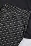 Black Regular Geometric Printed 100% Cotton Summer Knitted Pajamas Set Tmnss26Pt00039 - 6