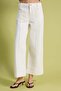 Beyaz Cep Detaylı Yüksek Bel %100 Pamuk Wide Leg Jeans TWOSS26JE00162 - 7