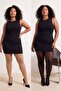 Red black - onion skin 2-pack flat 15 denier plus size pantyhose tbbss26kc00001