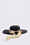 Straw Bow Detail Women's Hat Takss26Sp00007 - 3