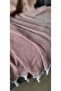 Cotton Woven Sofa Cover & Pique 175X215 Brick Color - 6
