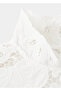 Blouse with floral embroidery - 8