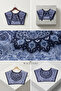 Elegant Ethnic Motif Silky Textured Stylish Women's Shoulder Shawl |   Black - 5