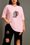 Large Size Small Cat Printed Unisex T-Shirt