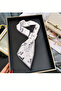 Justice Themed Special Design Women's Tie Scarf - 4