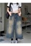 Trend Y2K Baggy Jean Shorts Bermuda - 7