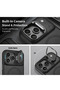 iPhone 17 Pro Magsafe Case with Stand, Matte Surface, Shock Absorbing, Camera Raised Cover, Lens Gift - 3