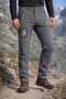 Sinwear Men's Gray Winter Waterproof Windproof Outdoor Softshell Pants with Fleece Inside - 3