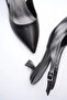 Woman's black short heeled shoe tr20ms04a - 3