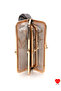 Velora Multi-Compartment Bitter Brown Soft Leather Clip-On Scholarship Women's Wallet - 7