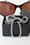 Steel Silver Color. Glasses Chain. Special Design Steel. Gözlük Ipi. Glasses Strap. Unisex - 3