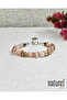 Original Pink Opal Natural Stone Women's Bracelet - Broken Natural Stone - Gift Bracelet - 6