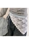 Lace Bandana Foulard Lace Scarf White Bandana 70 cm Width - 6