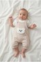 Salopet Jumpsuit 3-6-9 Months Baby Salopet Jumpsuit Set with Accessories and Snap Fasteners