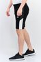 Men Slim Fit Brand Logo Outdoor Shorts, Black - 2
