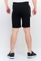 Men Slim Fit Brand Logo Outdoor Shorts, Black - 4