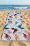 Beach Towel 70X150 cm Ocean Splash Colorful Digital Printed – Soft Textured, Lightweight, and Quick-Drying Beach Towel - 4