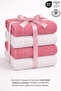 Home Gift 4-Piece Hand & Face Towel Set 100% Cotton Certified Gift Packaged 50X80 cm - 2