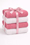 Home Gift 4-Piece Hand & Face Towel Set 100% Cotton Certified Gift Packaged 50X80 cm