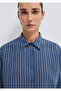 Striped (TENCEL™ ™ ) Liyosel Blended Shirt Loose Fit / Loose Comfortable Cut 1211373-91385 - 6