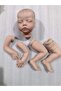 18inch NPK 18inches Already Painted Sleeping Bebe Deliah Doll Kits Reborn Doll Unassembly DIY Reborn