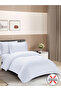4-Piece Hotel Striped Duvet Cover Set, Queen Size 200x230 cm, Microfiber, Without Filler - 2