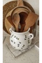 Decorative Flower Patterned Spoon Holder and Vase - 2