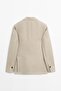 %100 keten klasik blazer - 8