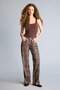 Wide Leg Normal Waist Gabardine Pants H1860Ax26Sm