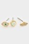 Women's 12-Piece Earrings Set H1753Axns - 4