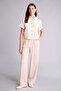 High Waist and Pocket Wide Leg Florida Basic Trousers - J8738Az24Sm - 2