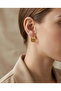 Tarnish-Resistant Steel Curved Minimal Hoop Earrings - 1.3 cm - 2