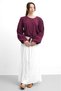 Molly Nelly Women's Tie-Up Balloon Sleeve Shirt - 7