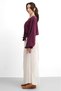 Molly Nelly Women's Tie-Up Balloon Sleeve Shirt - 6