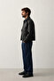 Zra model new season relaxed fit four seasons viral men's leather jacket coat - 4