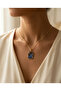 Wisdom Does Not Fade Steel Necklace - Tarot Necklace with Gift Box - 3