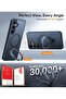 OStand Series Case For Samsung Galaxy S25, MagSafe Compatible, Military Grade, Shockproof, Black - 5