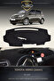 Toyota Verso (2009+) Front Chest Console Protection Cover Carpet Protective Panel