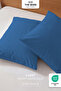 |   Set of 2 Combed Cotton Pillowcases |   100% Cotton |   50 X 70 cm |   Zippered