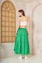Women's Pocketed Asymmetrical Cut Ruffled Elastic Waist Flared 3-Layer Loose Sports Skirt 3574297 - 6