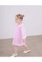 Gabardine Dress and Cotton Shirt Set - 4