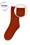 Seamless Noseless Women's Derby Tile Ruffled Sokets Cotton Socks - 2