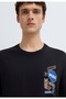 M0613391 Printed T-Shirt Men's T-Shirt Black - 6