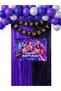 Kpop K-Pop Demon Hunters Birthday Curtain & Happy Birthday Banner Party Supplies Ornaments 50X70 cm
